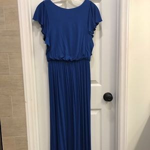 Loft Royal Blue Maxi Dress